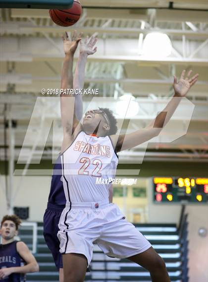 Thumbnail 1 in West Springfield vs. Washington-Lee (George Long Holiday Hoops Tournament) photogallery.