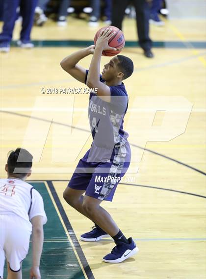 Thumbnail 3 in West Springfield vs. Washington-Lee (George Long Holiday Hoops Tournament) photogallery.