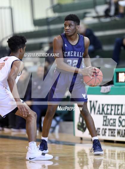 Thumbnail 3 in West Springfield vs. Washington-Lee (George Long Holiday Hoops Tournament) photogallery.