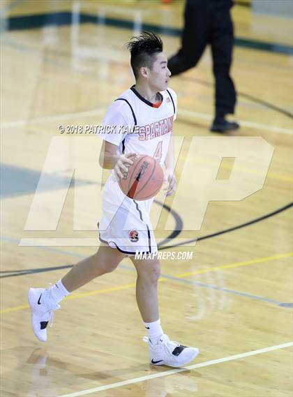 Thumbnail 2 in West Springfield vs. Washington-Lee (George Long Holiday Hoops Tournament) photogallery.