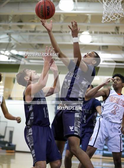 Thumbnail 3 in West Springfield vs. Washington-Lee (George Long Holiday Hoops Tournament) photogallery.