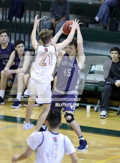 Thumbnail 3 in West Springfield vs. Washington-Lee (George Long Holiday Hoops Tournament) photogallery.