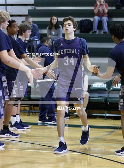 Thumbnail 1 in West Springfield vs. Washington-Lee (George Long Holiday Hoops Tournament) photogallery.