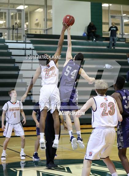 Thumbnail 1 in West Springfield vs. Washington-Lee (George Long Holiday Hoops Tournament) photogallery.