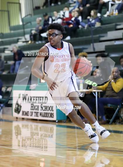 Thumbnail 2 in West Springfield vs. Washington-Lee (George Long Holiday Hoops Tournament) photogallery.