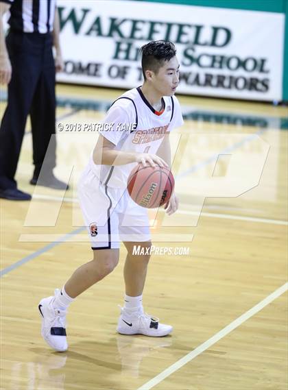 Thumbnail 3 in West Springfield vs. Washington-Lee (George Long Holiday Hoops Tournament) photogallery.