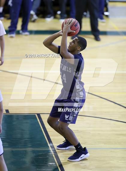 Thumbnail 1 in West Springfield vs. Washington-Lee (George Long Holiday Hoops Tournament) photogallery.