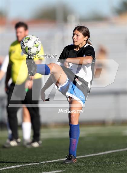Thumbnail 3 in Sunnyside vs Pusch Ridge Christian Academy (Kelly Pierce Soccer Tournament) photogallery.