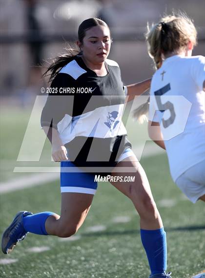 Thumbnail 3 in Sunnyside vs Pusch Ridge Christian Academy (Kelly Pierce Soccer Tournament) photogallery.