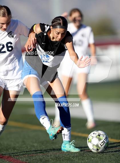 Thumbnail 1 in Sunnyside vs Pusch Ridge Christian Academy (Kelly Pierce Soccer Tournament) photogallery.
