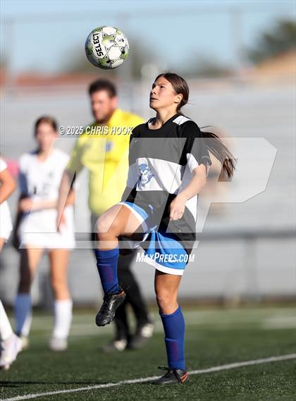 Thumbnail 2 in Sunnyside vs Pusch Ridge Christian Academy (Kelly Pierce Soccer Tournament) photogallery.