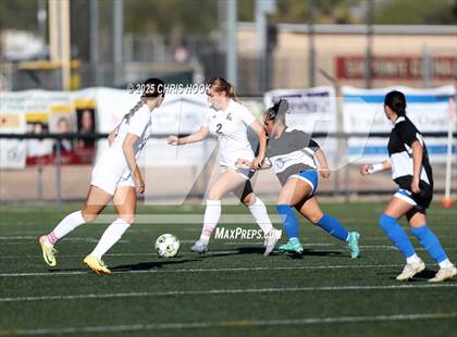 Thumbnail 2 in Sunnyside vs Pusch Ridge Christian Academy (Kelly Pierce Soccer Tournament) photogallery.