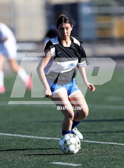Thumbnail 2 in Sunnyside vs Pusch Ridge Christian Academy (Kelly Pierce Soccer Tournament) photogallery.