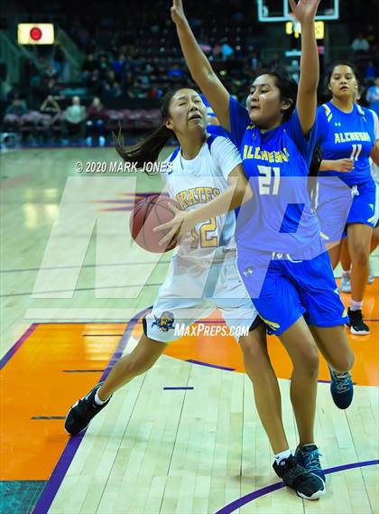 Thumbnail 2 in Alchesay vs. Valley (AIA 2A Quarterfinal) photogallery.