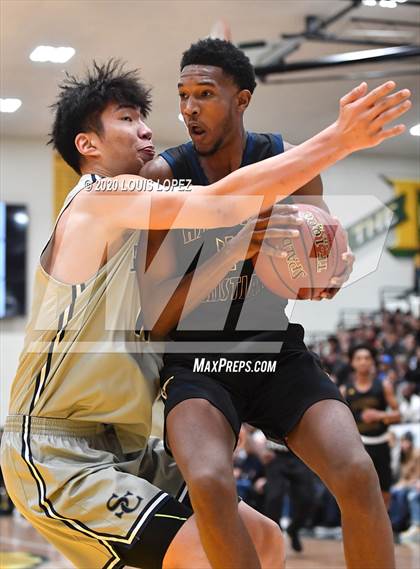 Thumbnail 3 in Sierra Canyon vs. Rancho Christian (The Classic at Damien) photogallery.