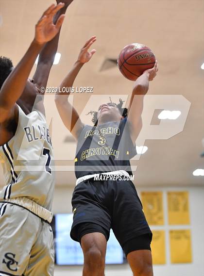 Thumbnail 2 in Sierra Canyon vs. Rancho Christian (The Classic at Damien) photogallery.
