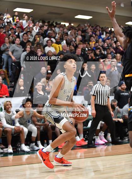 Thumbnail 1 in Sierra Canyon vs. Rancho Christian (The Classic at Damien) photogallery.