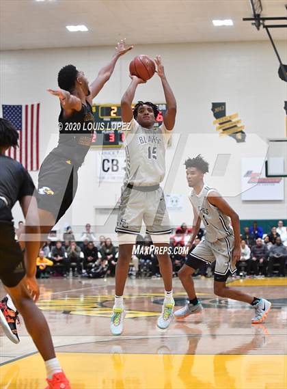 Thumbnail 3 in Sierra Canyon vs. Rancho Christian (The Classic at Damien) photogallery.