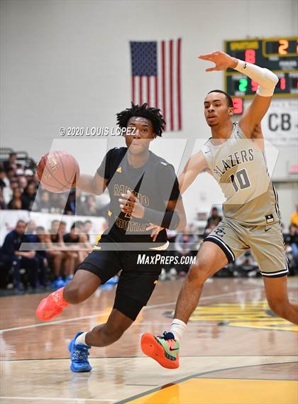 Thumbnail 2 in Sierra Canyon vs. Rancho Christian (The Classic at Damien) photogallery.