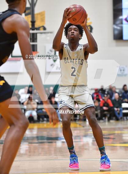 Thumbnail 2 in Sierra Canyon vs. Rancho Christian (The Classic at Damien) photogallery.