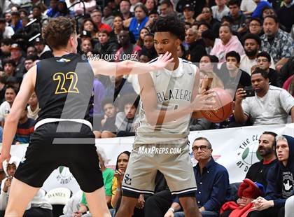 Thumbnail 3 in Sierra Canyon vs. Rancho Christian (The Classic at Damien) photogallery.