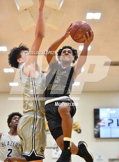 Thumbnail 3 in Sierra Canyon vs. Rancho Christian (The Classic at Damien) photogallery.