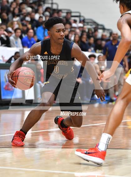 Thumbnail 2 in Sierra Canyon vs. Rancho Christian (The Classic at Damien) photogallery.