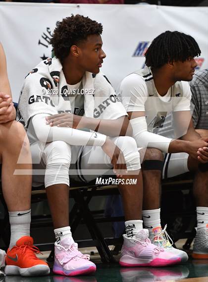 Thumbnail 1 in Sierra Canyon vs. Rancho Christian (The Classic at Damien) photogallery.