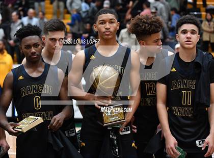 Thumbnail 2 in Sierra Canyon vs. Rancho Christian (The Classic at Damien) photogallery.
