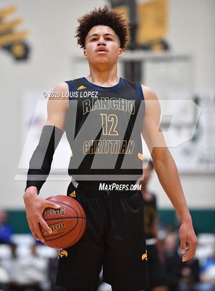 Thumbnail 1 in Sierra Canyon vs. Rancho Christian (The Classic at Damien) photogallery.