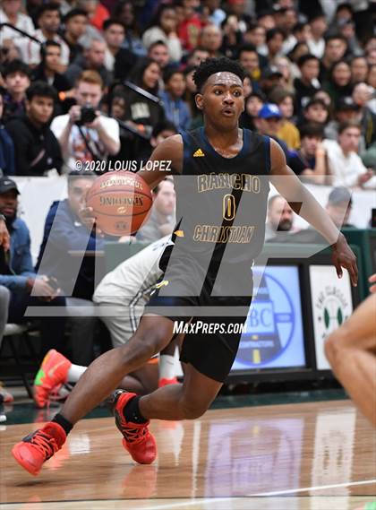 Thumbnail 2 in Sierra Canyon vs. Rancho Christian (The Classic at Damien) photogallery.