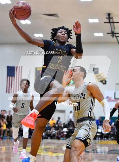 Thumbnail 2 in Sierra Canyon vs. Rancho Christian (The Classic at Damien) photogallery.