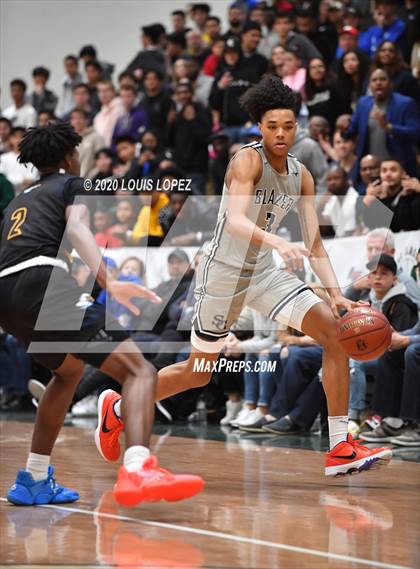 Thumbnail 2 in Sierra Canyon vs. Rancho Christian (The Classic at Damien) photogallery.