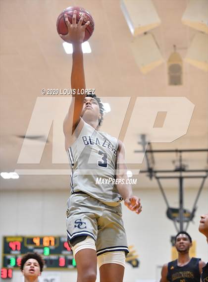 Thumbnail 1 in Sierra Canyon vs. Rancho Christian (The Classic at Damien) photogallery.