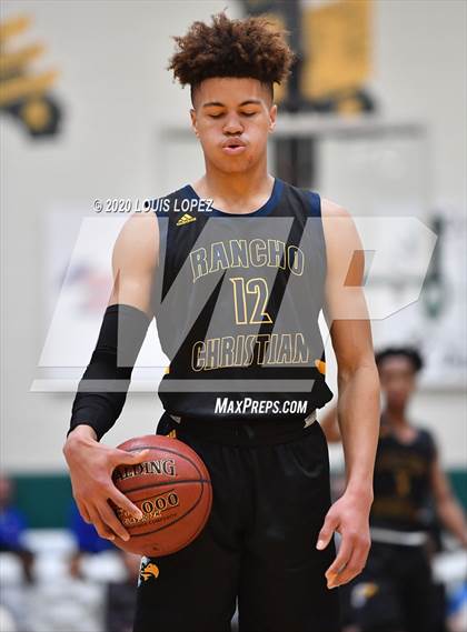 Thumbnail 2 in Sierra Canyon vs. Rancho Christian (The Classic at Damien) photogallery.