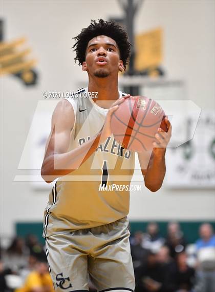 Thumbnail 1 in Sierra Canyon vs. Rancho Christian (The Classic at Damien) photogallery.