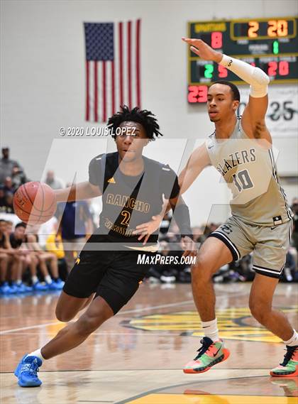 Thumbnail 1 in Sierra Canyon vs. Rancho Christian (The Classic at Damien) photogallery.