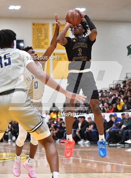 Thumbnail 2 in Sierra Canyon vs. Rancho Christian (The Classic at Damien) photogallery.