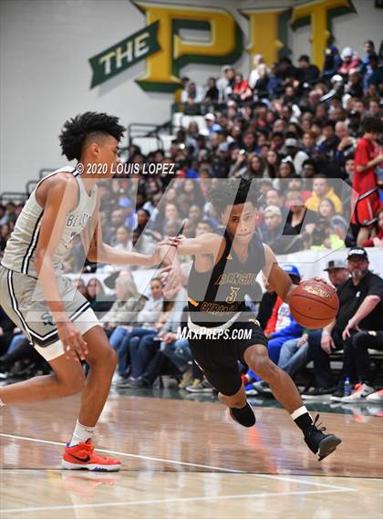 Thumbnail 2 in Sierra Canyon vs. Rancho Christian (The Classic at Damien) photogallery.