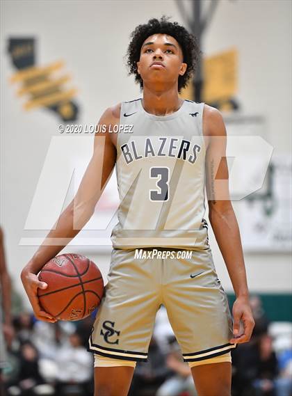 Thumbnail 2 in Sierra Canyon vs. Rancho Christian (The Classic at Damien) photogallery.