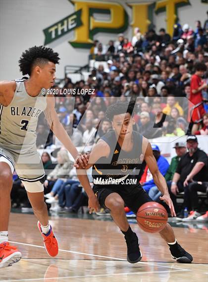 Thumbnail 1 in Sierra Canyon vs. Rancho Christian (The Classic at Damien) photogallery.
