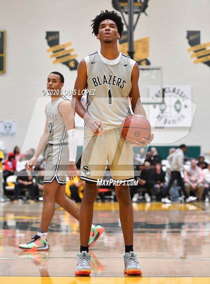 Thumbnail 2 in Sierra Canyon vs. Rancho Christian (The Classic at Damien) photogallery.