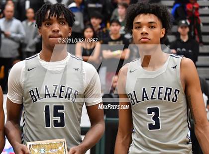 Thumbnail 2 in Sierra Canyon vs. Rancho Christian (The Classic at Damien) photogallery.