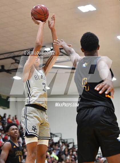 Thumbnail 1 in Sierra Canyon vs. Rancho Christian (The Classic at Damien) photogallery.