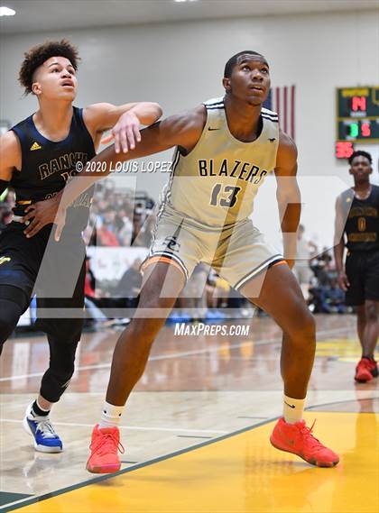 Thumbnail 2 in Sierra Canyon vs. Rancho Christian (The Classic at Damien) photogallery.