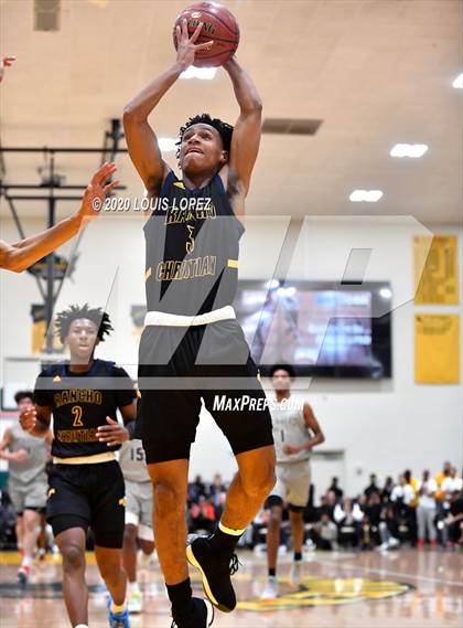 Thumbnail 1 in Sierra Canyon vs. Rancho Christian (The Classic at Damien) photogallery.