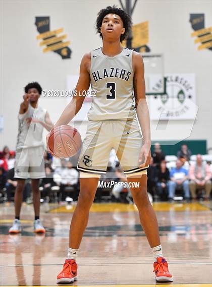 Thumbnail 2 in Sierra Canyon vs. Rancho Christian (The Classic at Damien) photogallery.