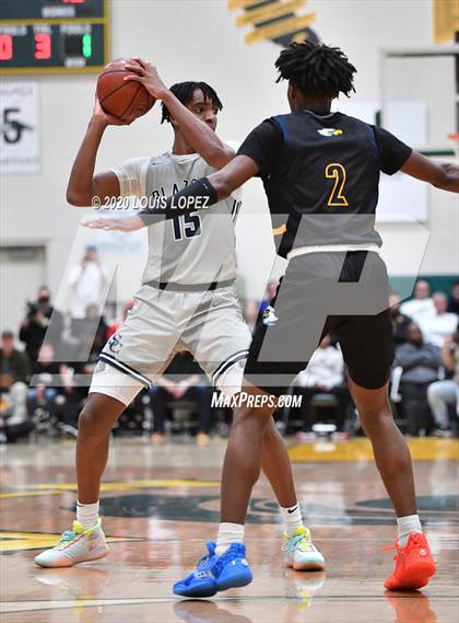 Thumbnail 2 in Sierra Canyon vs. Rancho Christian (The Classic at Damien) photogallery.