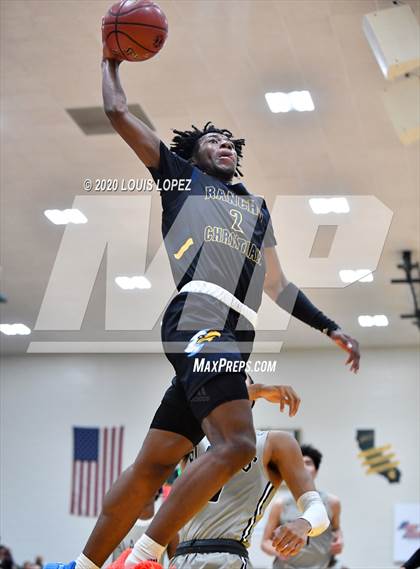 Thumbnail 1 in Sierra Canyon vs. Rancho Christian (The Classic at Damien) photogallery.