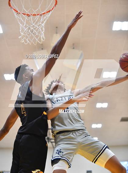 Thumbnail 2 in Sierra Canyon vs. Rancho Christian (The Classic at Damien) photogallery.